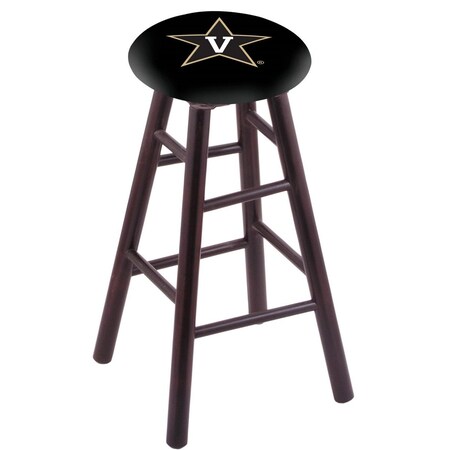 Holland Bar Stool Co Maple Bar Stool, Dark Cherry Finish, Vanderbilt Seat RC30MSDC